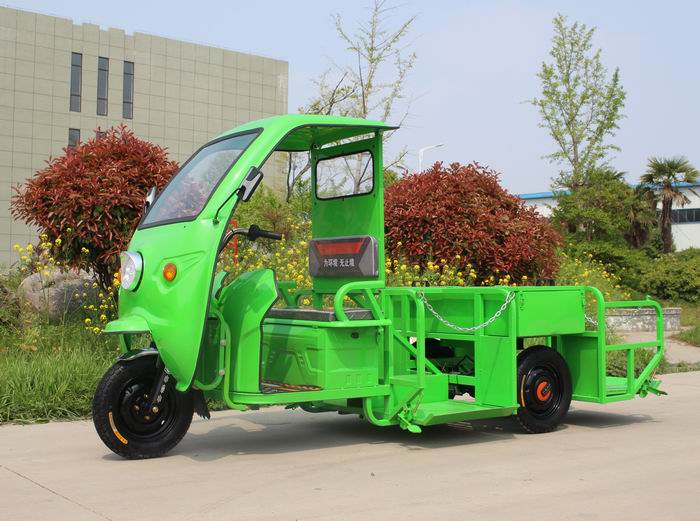 四桶帶棚垃圾桶轉(zhuǎn)運(yùn)車(chē)