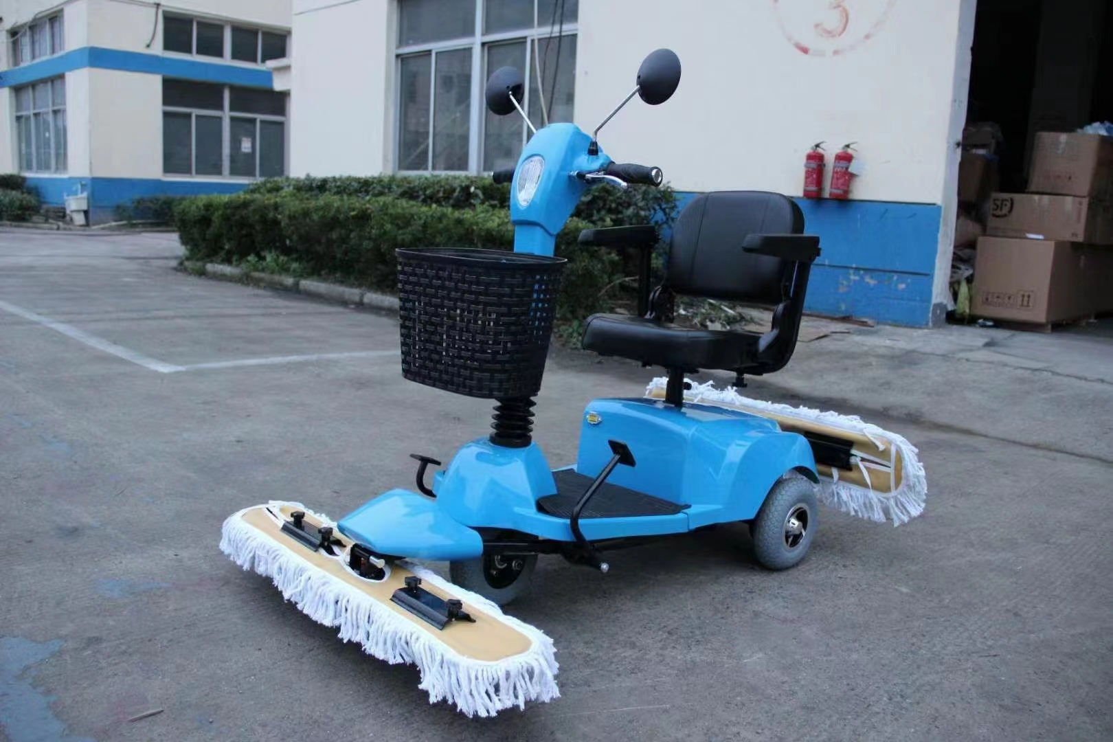 電動(dòng)三輪塵推車(chē)鋰電款